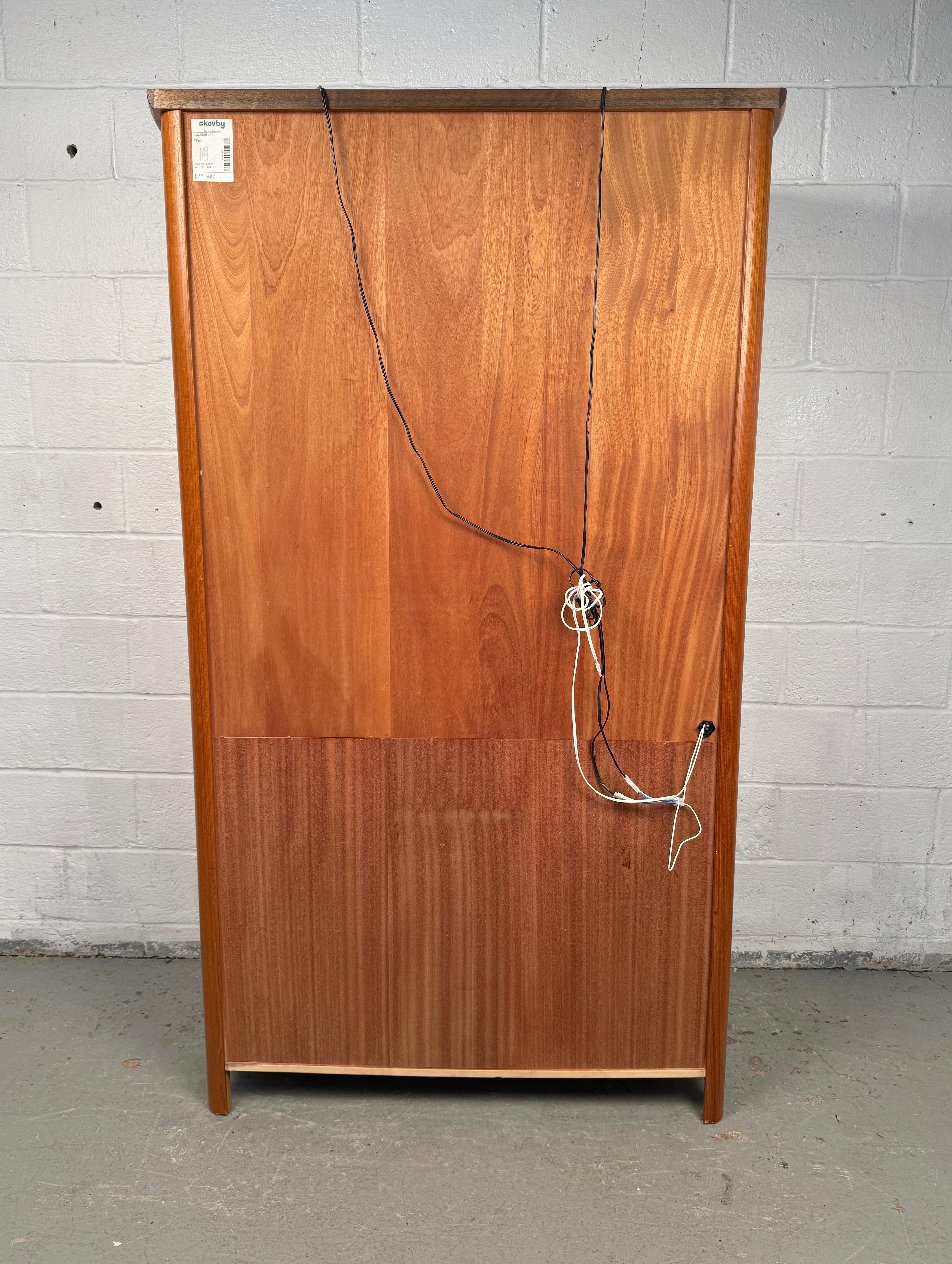 Meuble de rangement vintage en teck de Skovby en vente 11