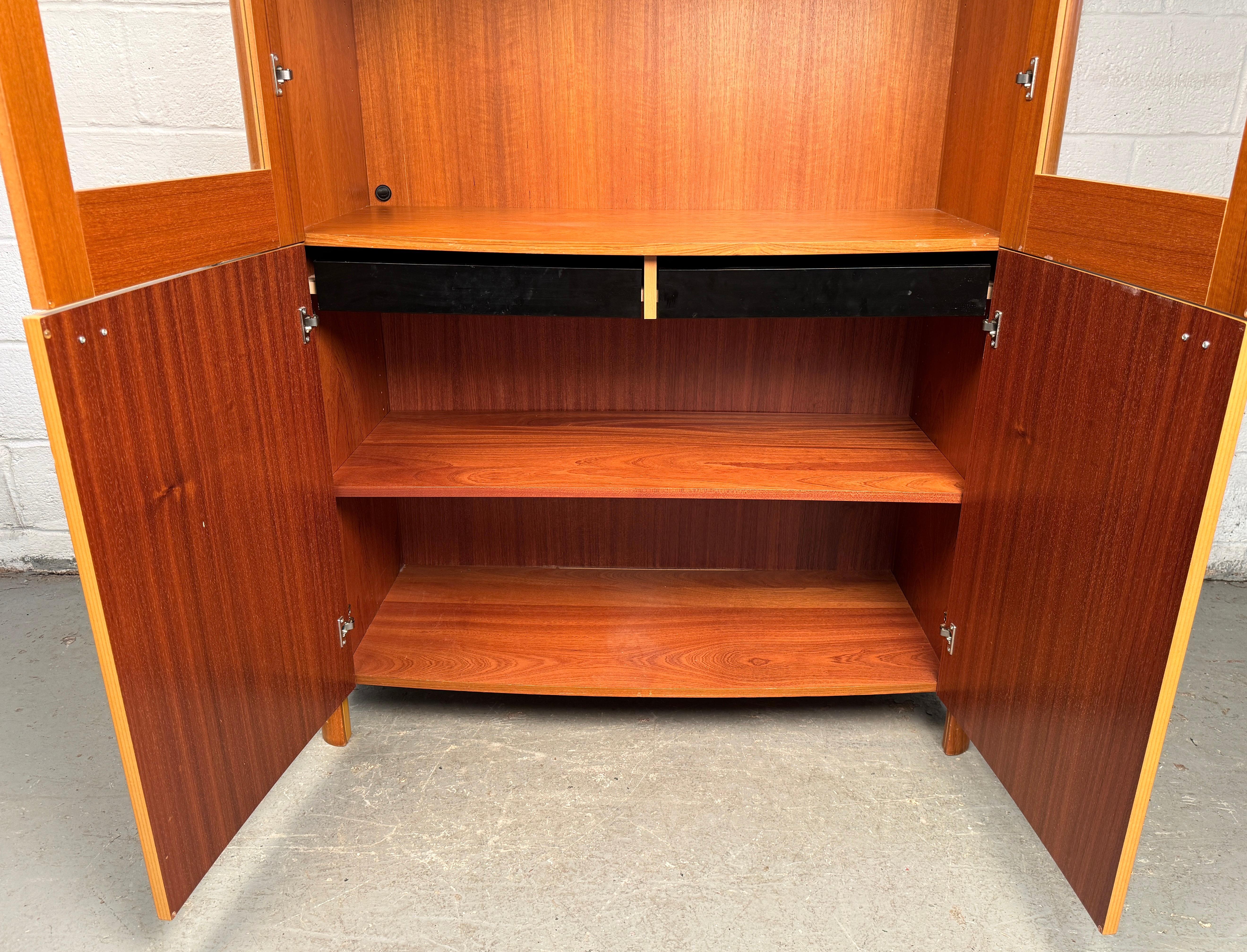 Bois Meuble de rangement vintage en teck de Skovby en vente