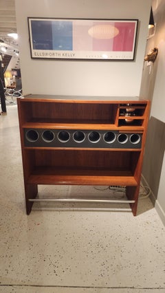 Bar a secco HM3 in teak d'epoca di Poul Heltborg.