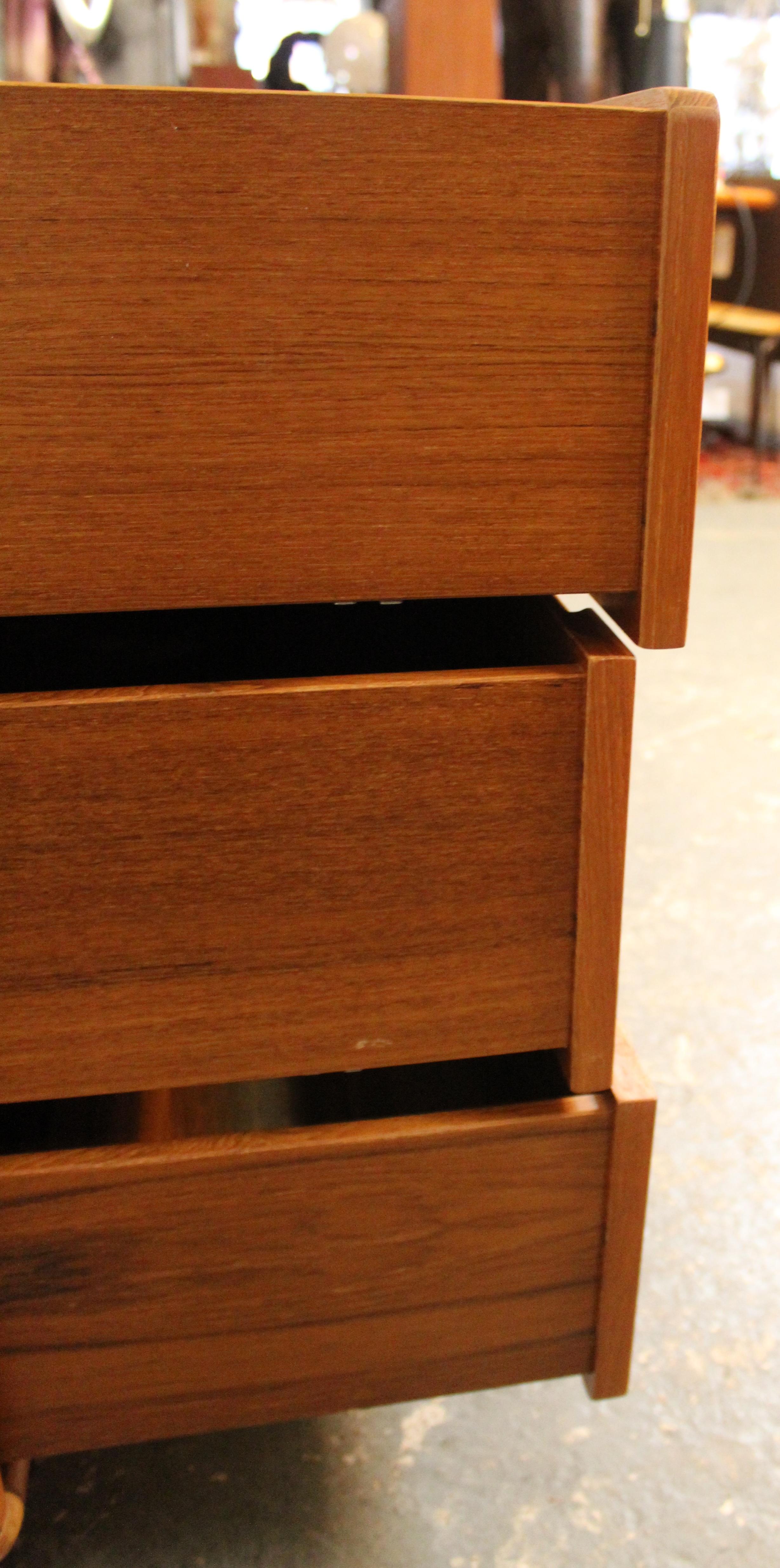 Vintage Teak Lowboy by Sun Cabinet For Sale 4