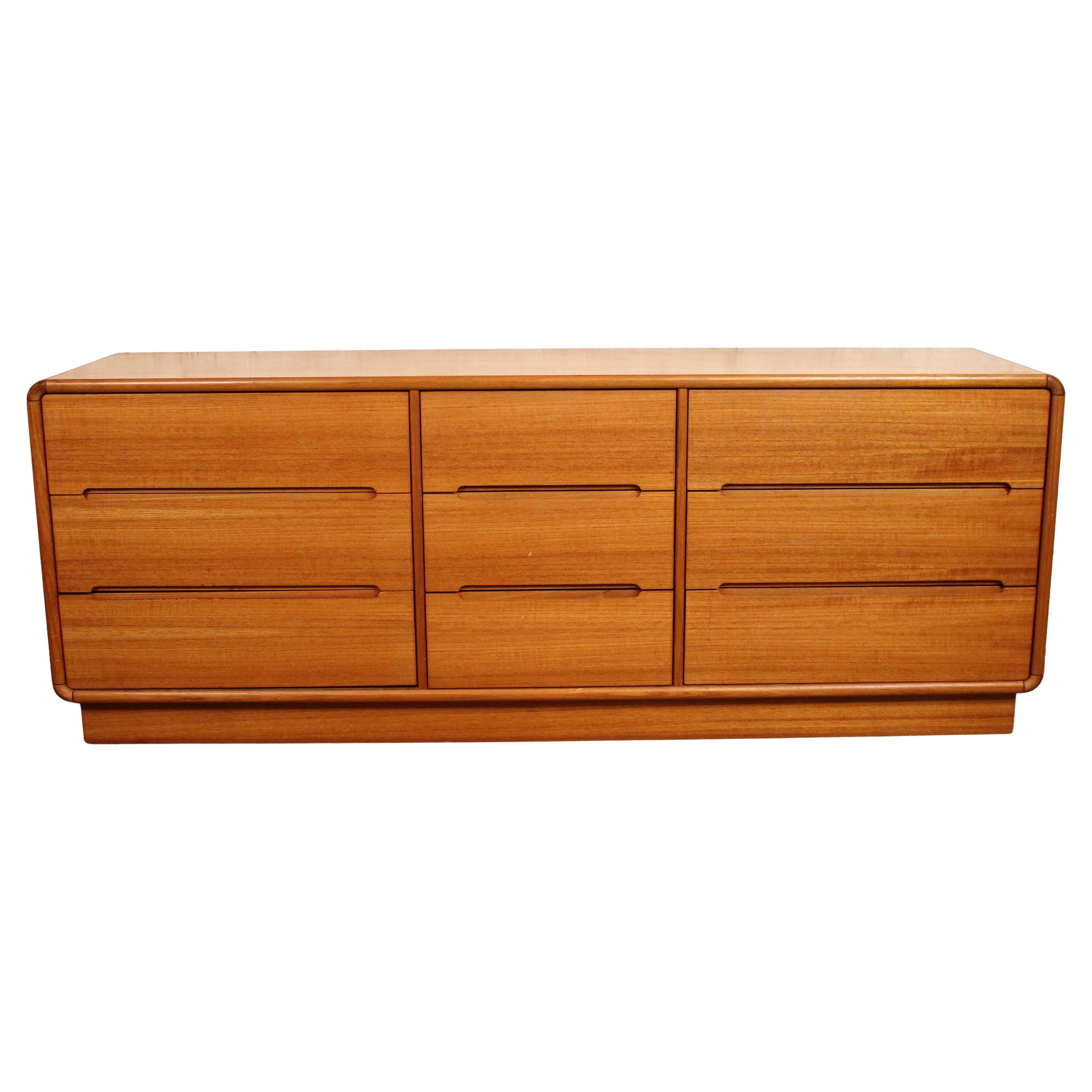Vintage Teak Lowboy by Sun Cabinet