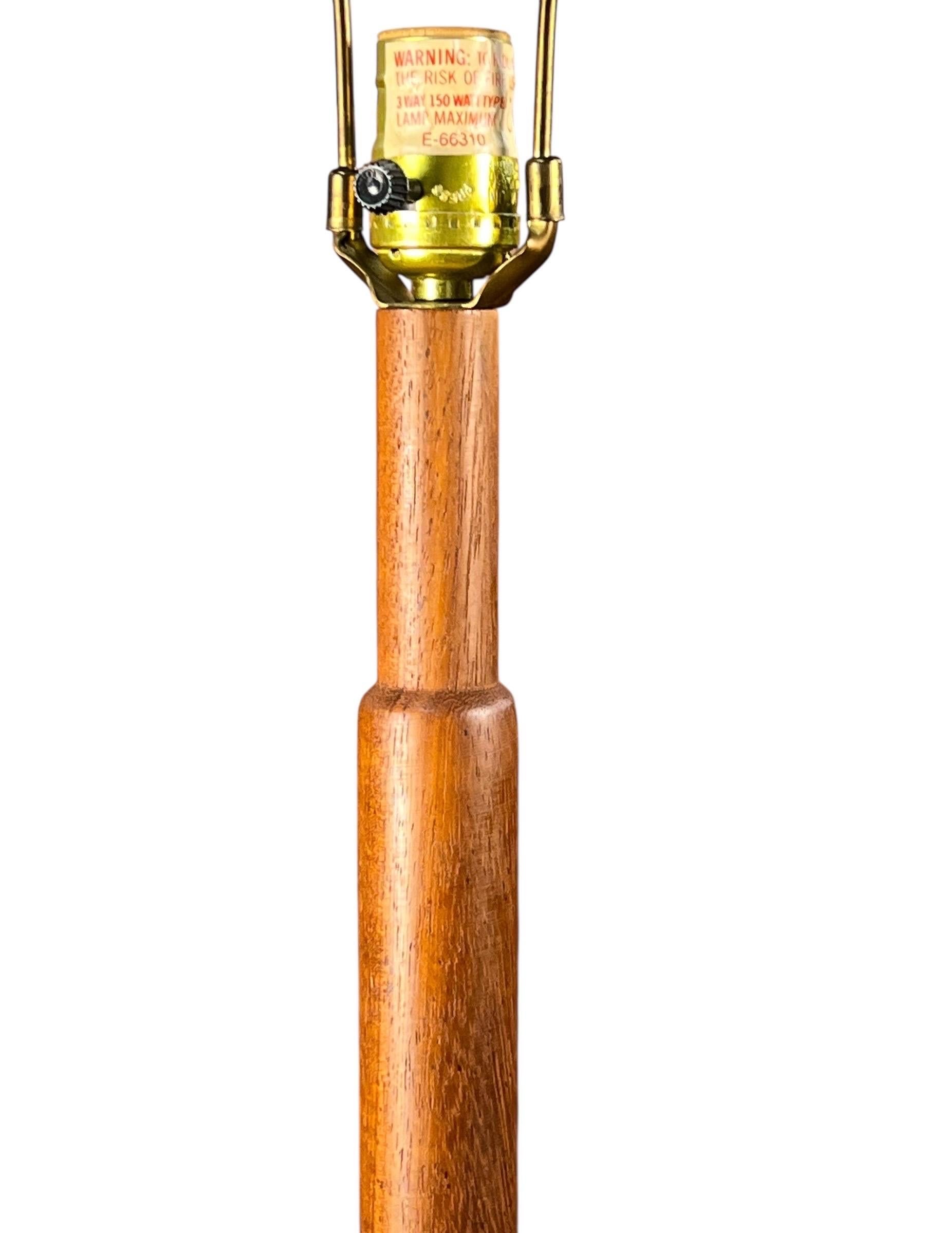 Unknown Vintage Teak Martz Floor Lamp for Marshall Studios For Sale