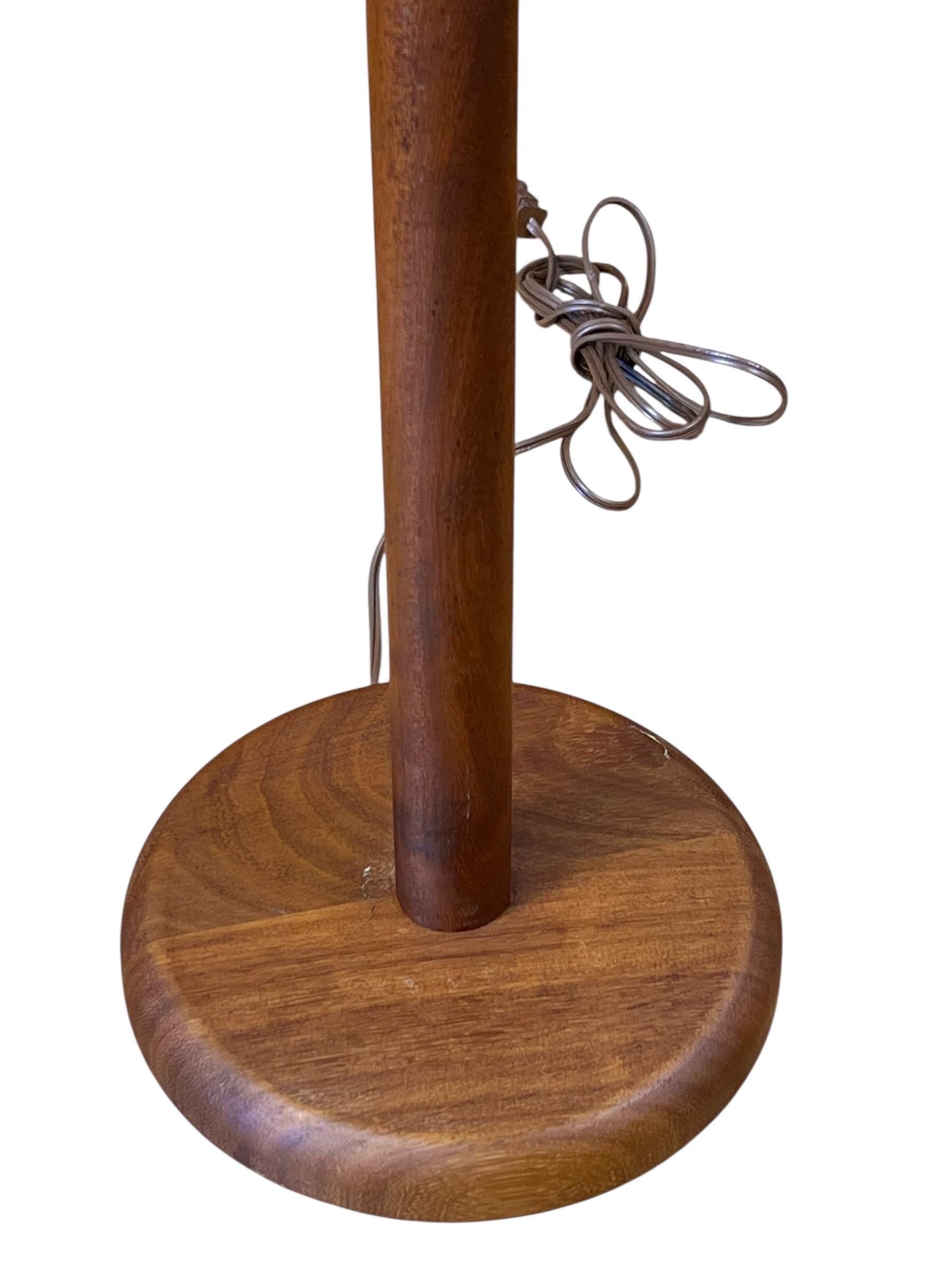 Vintage Teak Martz Floor Lamp for Marshall Studios For Sale 1