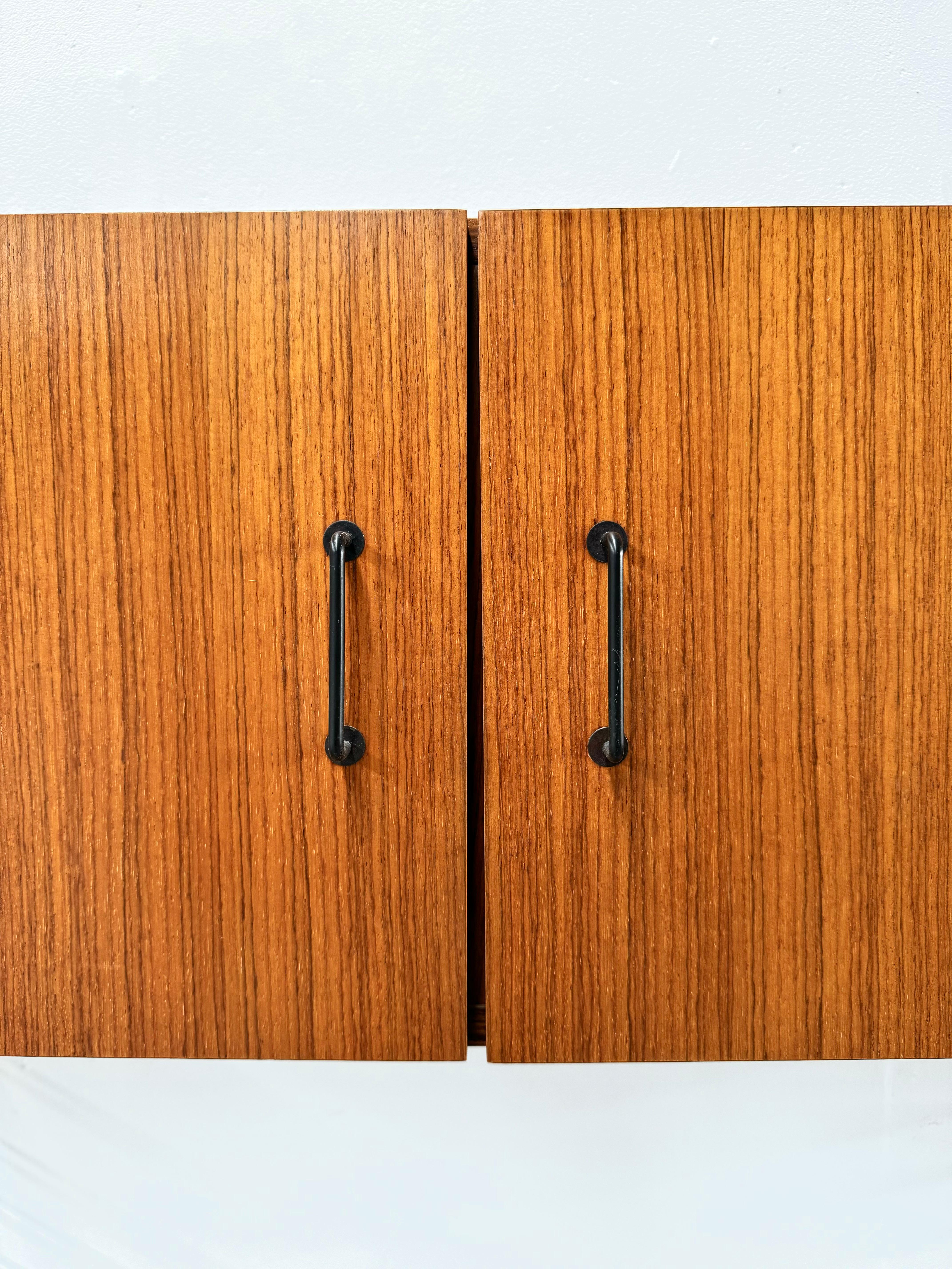 Parete modulare in teak vintage di Tomado per Musterring, anni '60. in vendita 1