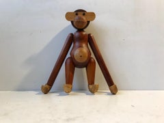 Vintage Teak Monkey by Kay Bojesen, 1970s
