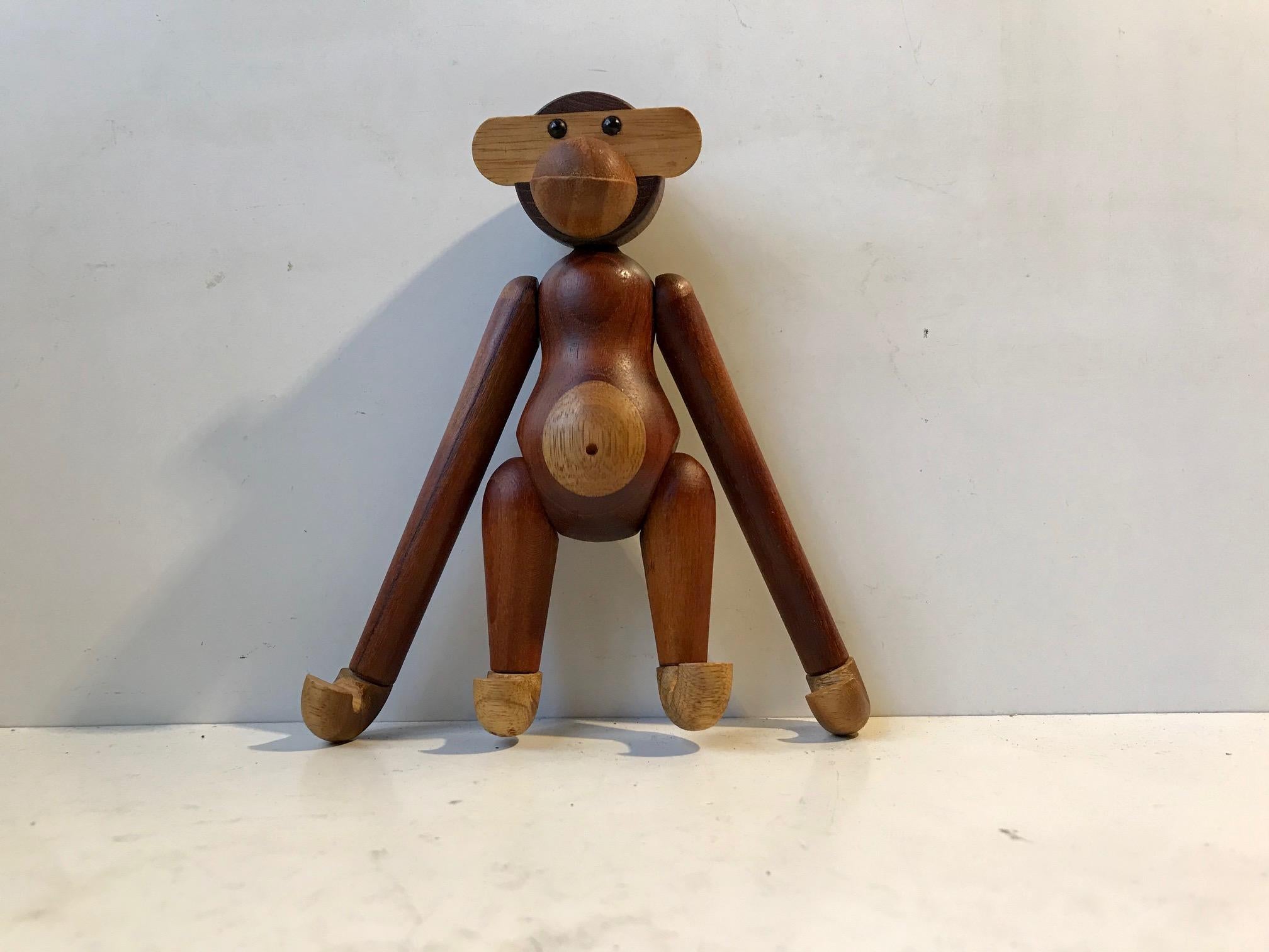 Vintage Teak Monkey by Kay Bojesen, 1970s 1