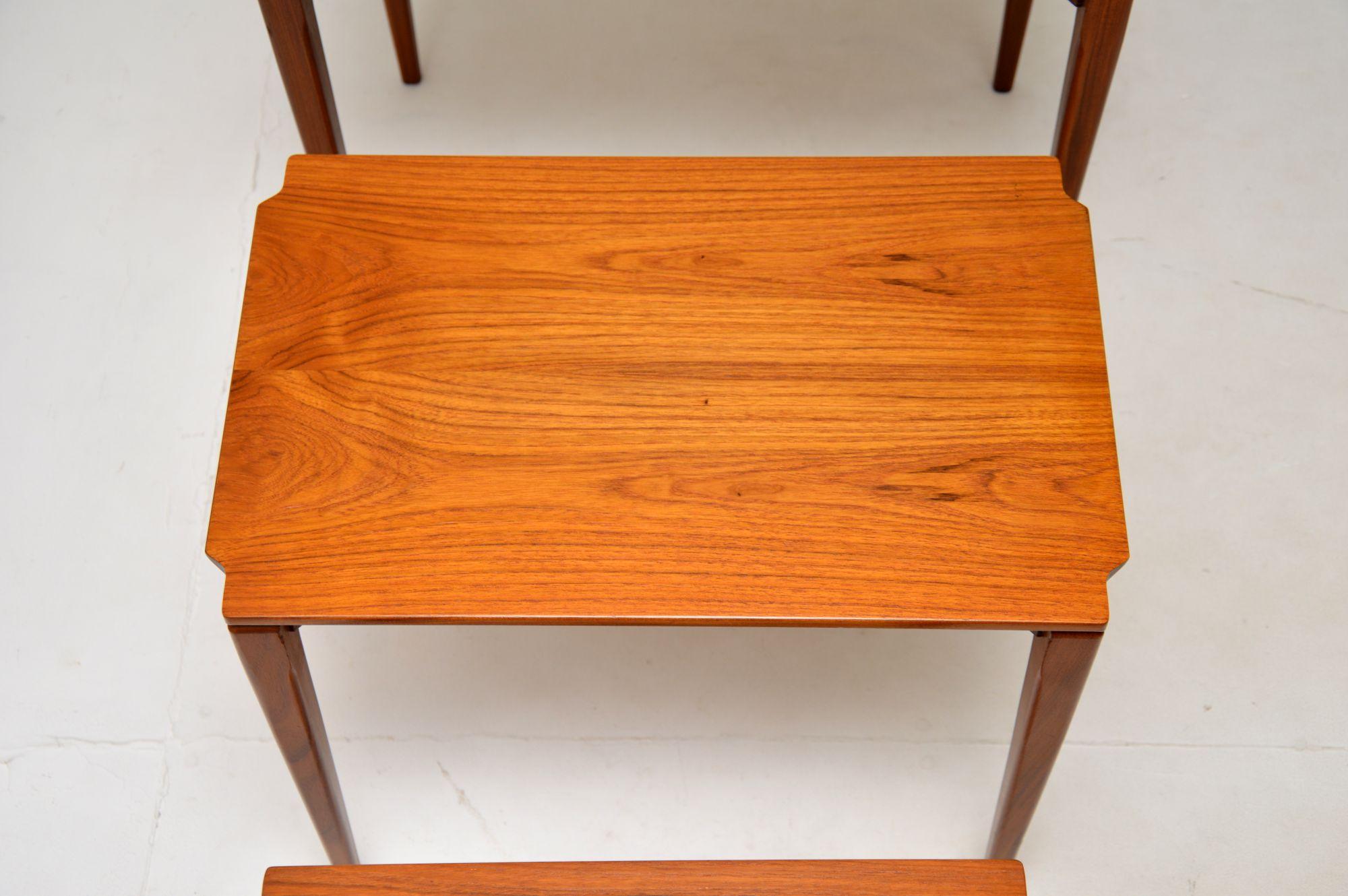 Vintage Teak Nest of Tables by Richard Hornby 2