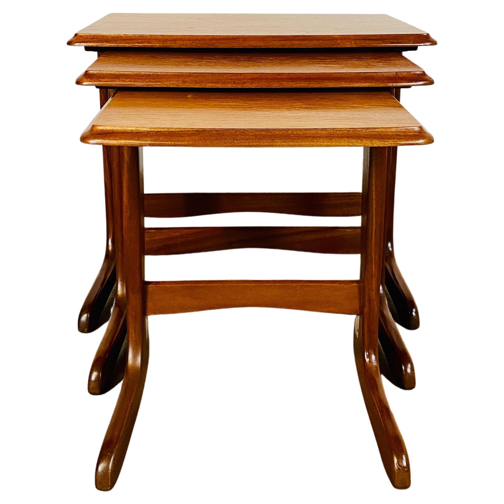Second hand nest of tables top