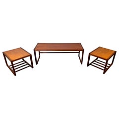Vintage Teak Nesting Coffee Table