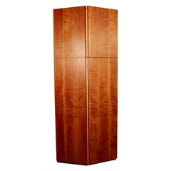 Vintage Teak Pentagonal Wine Cabinet by Dillingham