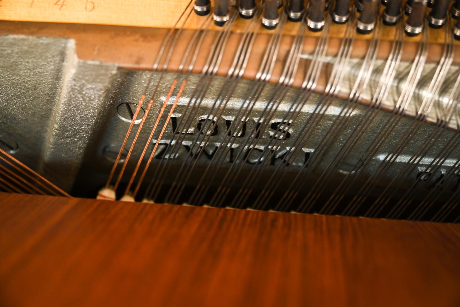 Vintage Teak Pianette by Louis Zwicki, 1960s 2