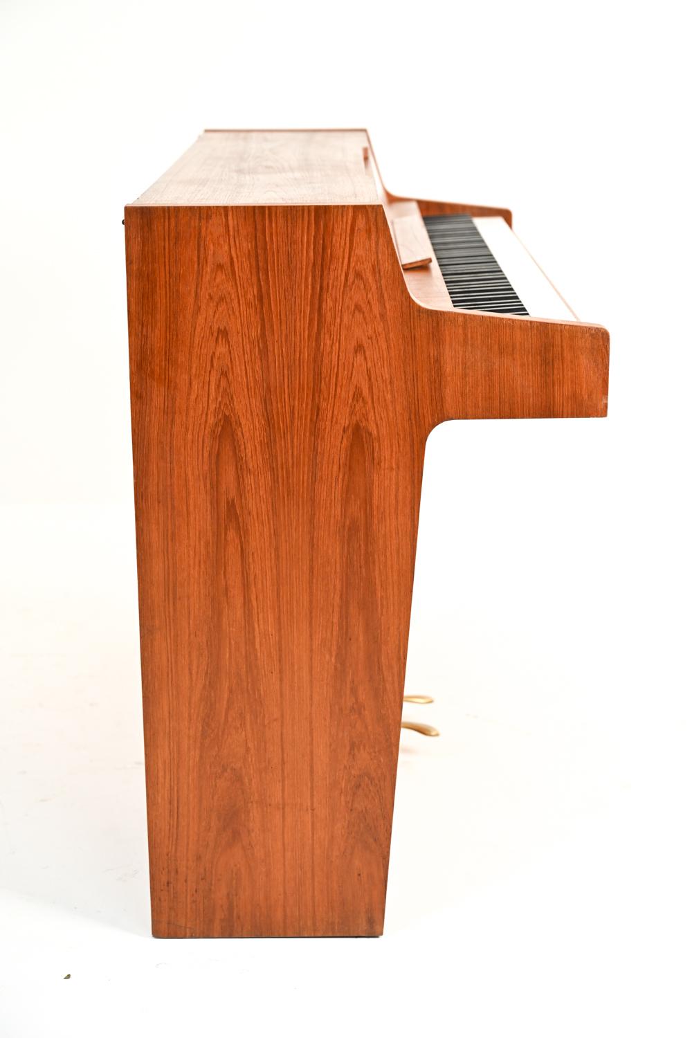 Vintage Teak Pianette by Louis Zwicki, 1960s 11