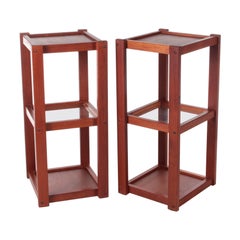 Vintage Teak Plant Table Set by Per Buhl Jörgensen, 60s