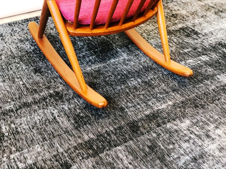 Vintage Teak Rocking Chair by Frank Reenskaug for Bramin Møbler, 1960s