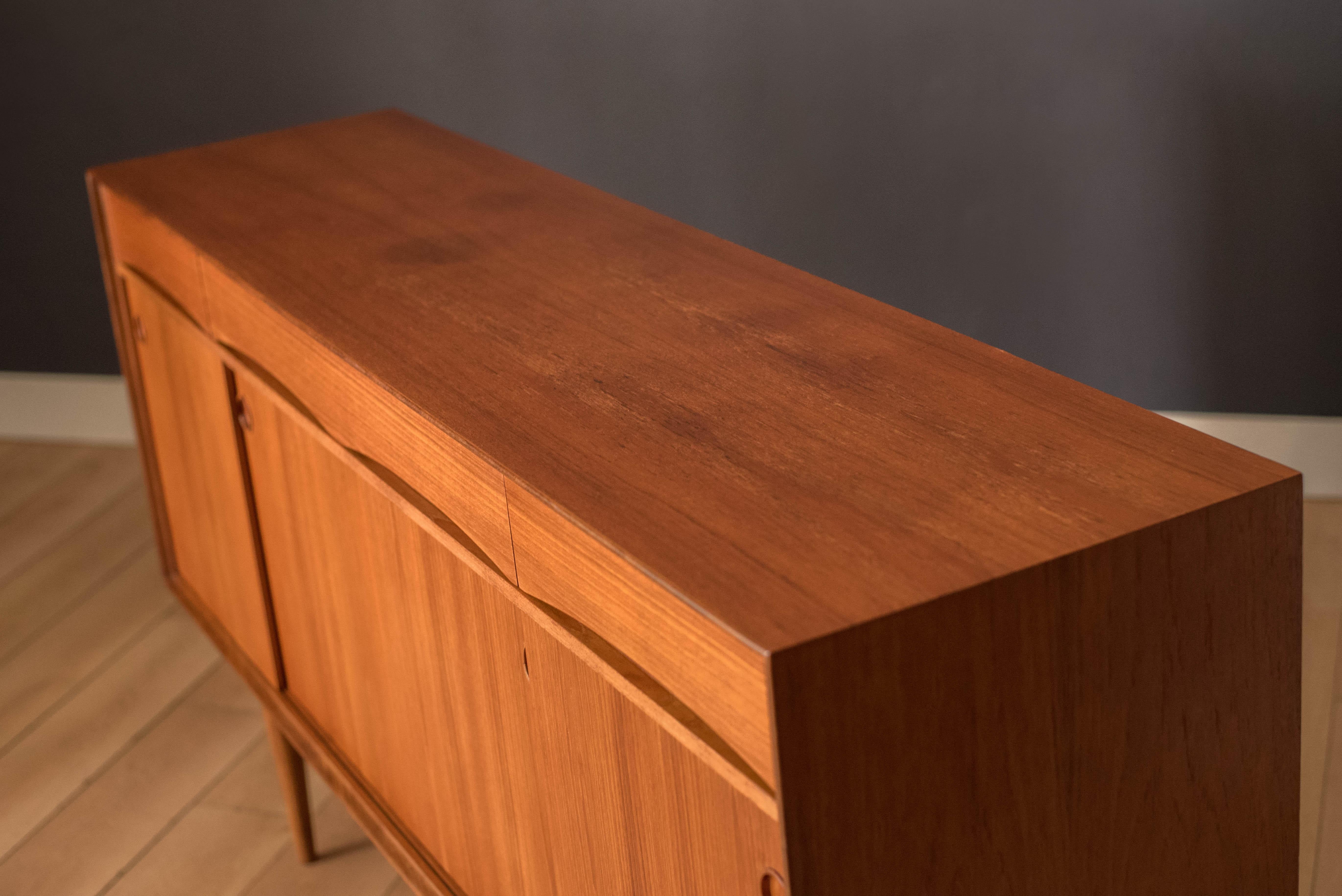 Vintage Teak Scandinavian Sideboard Credenza by Gustav Bahus 3