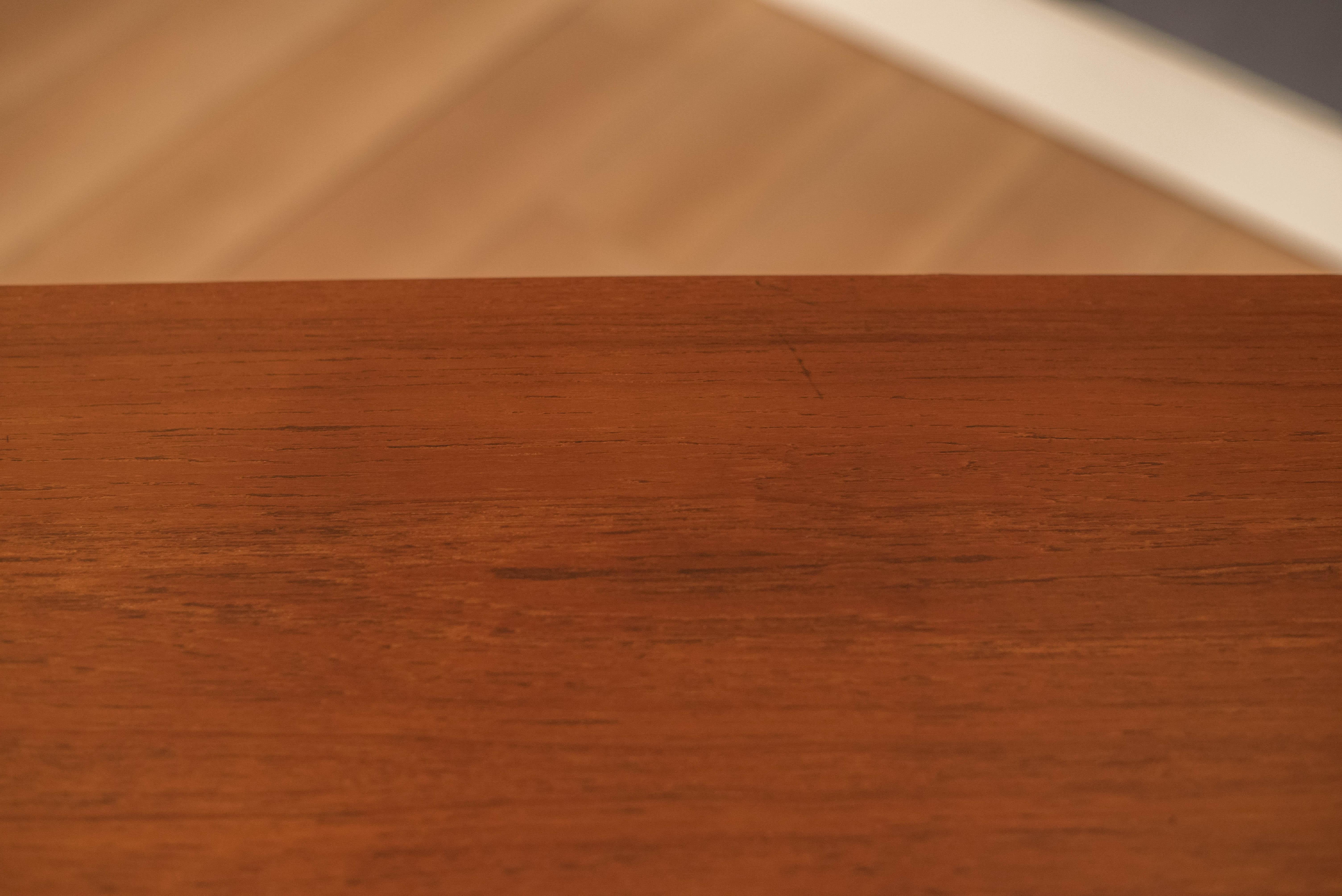 Vintage Teak Scandinavian Sideboard Credenza by Gustav Bahus 5
