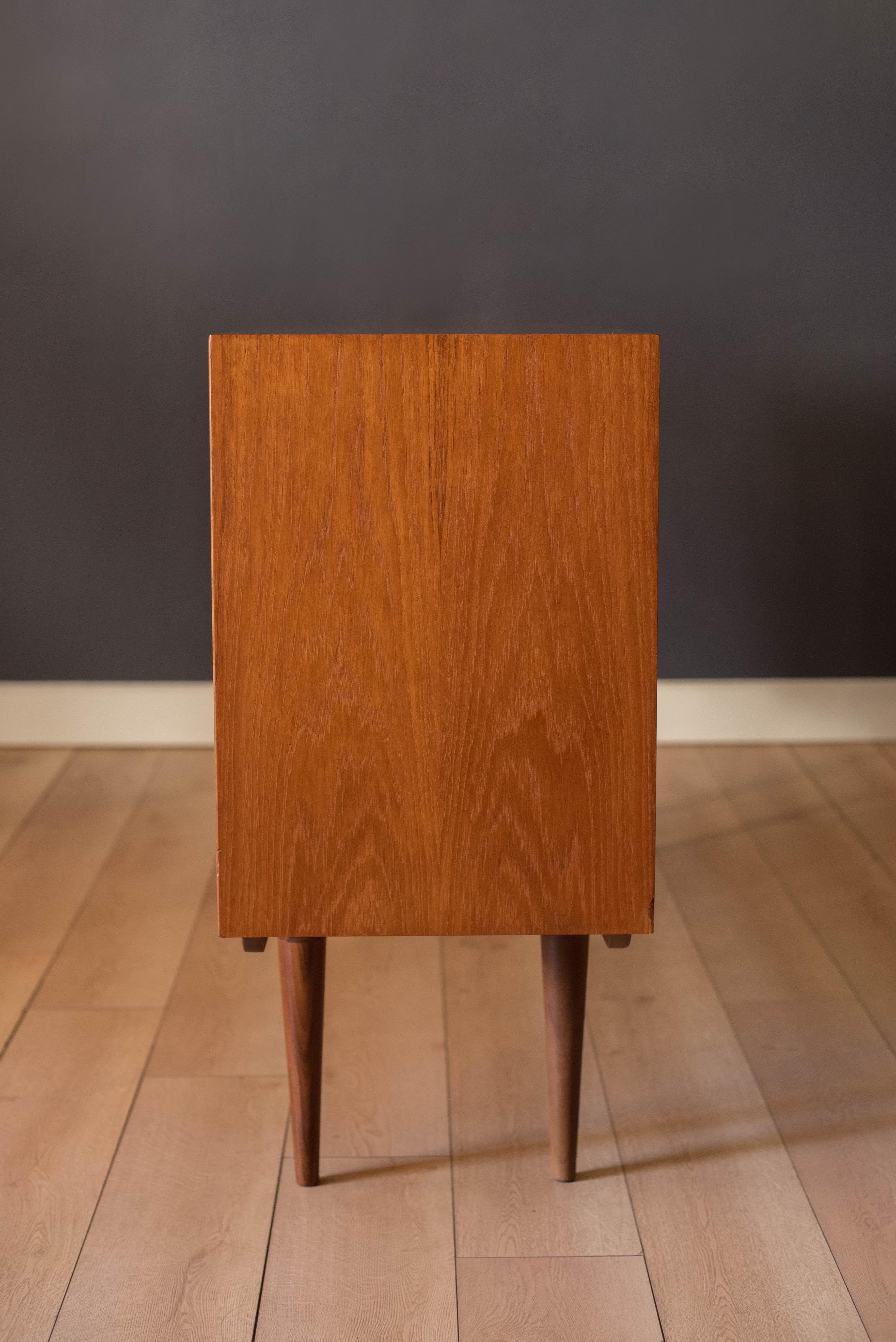 Vintage Teak Scandinavian Sideboard Credenza by Gustav Bahus 9