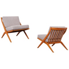 Mid-Century Modern Slipper Chairs