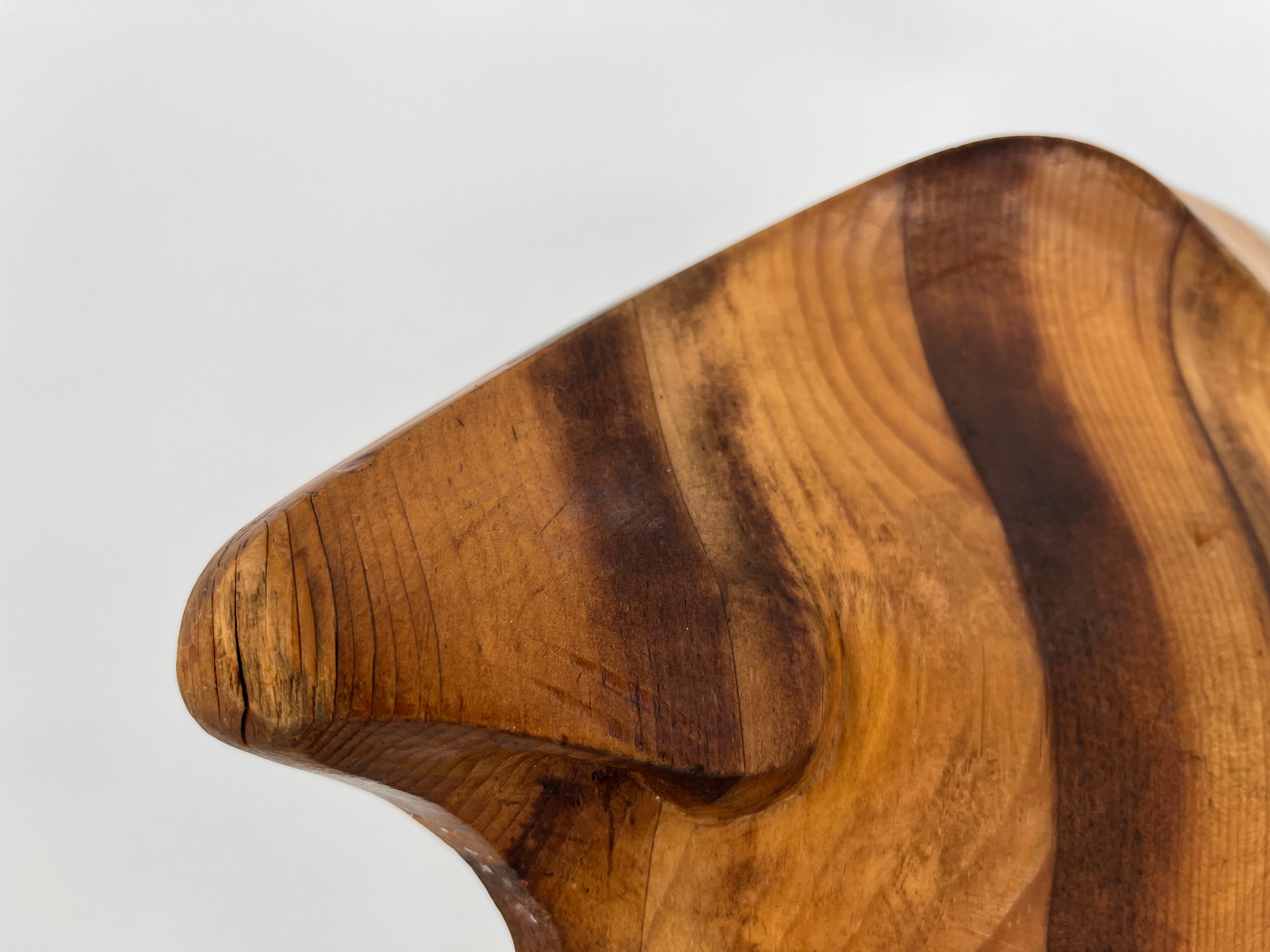 Balinese Scultura in teak vintage, anni '70 in vendita