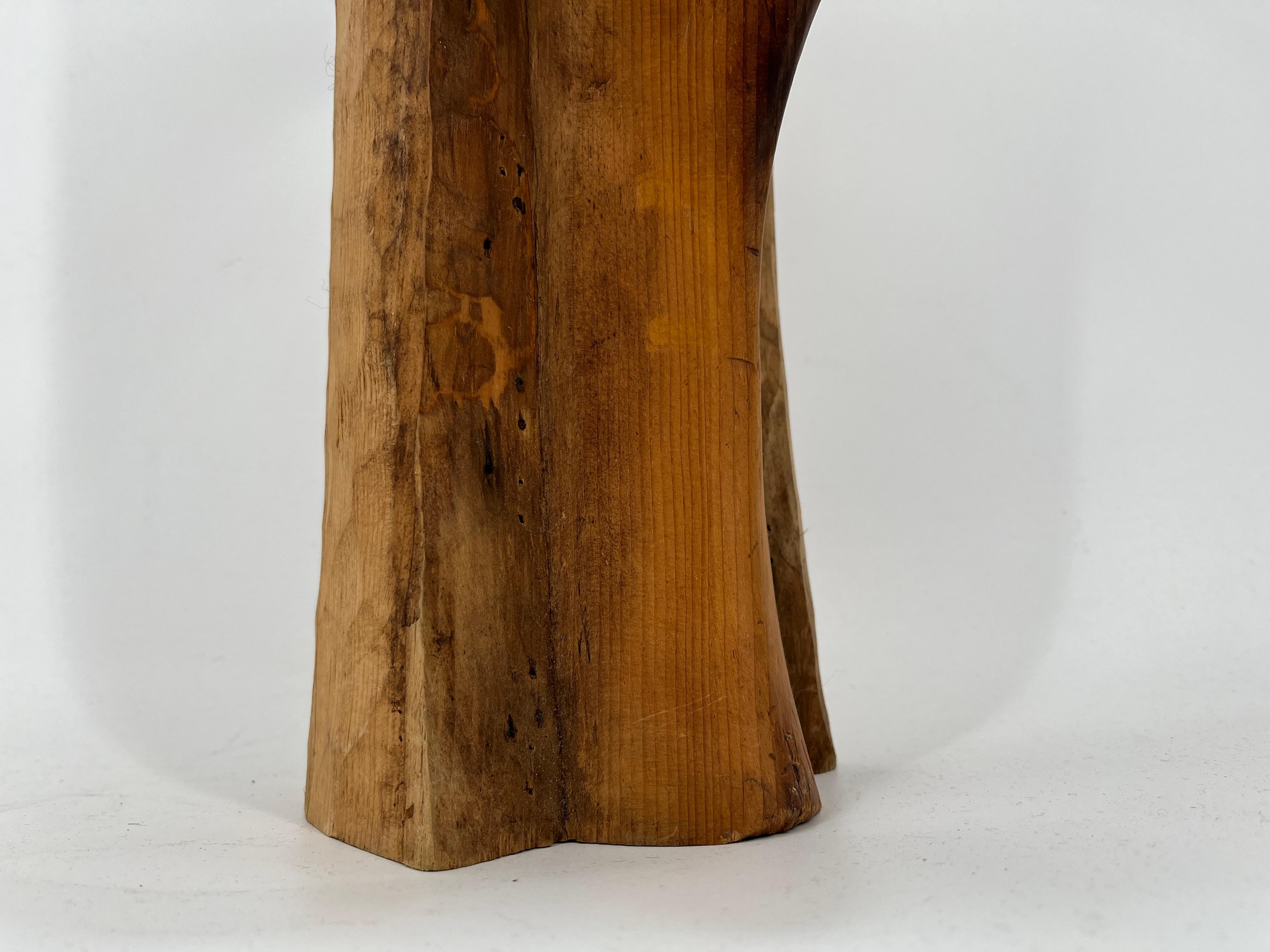 Scultura in teak vintage, anni '70 in vendita 2