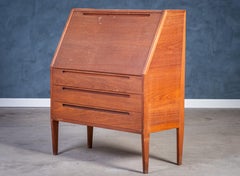 Secretaire vintage in teak di Nils Jonsson, anni '60