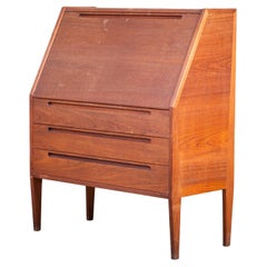 Secretaire vintage in teak di Nils Jonsson, anni '60