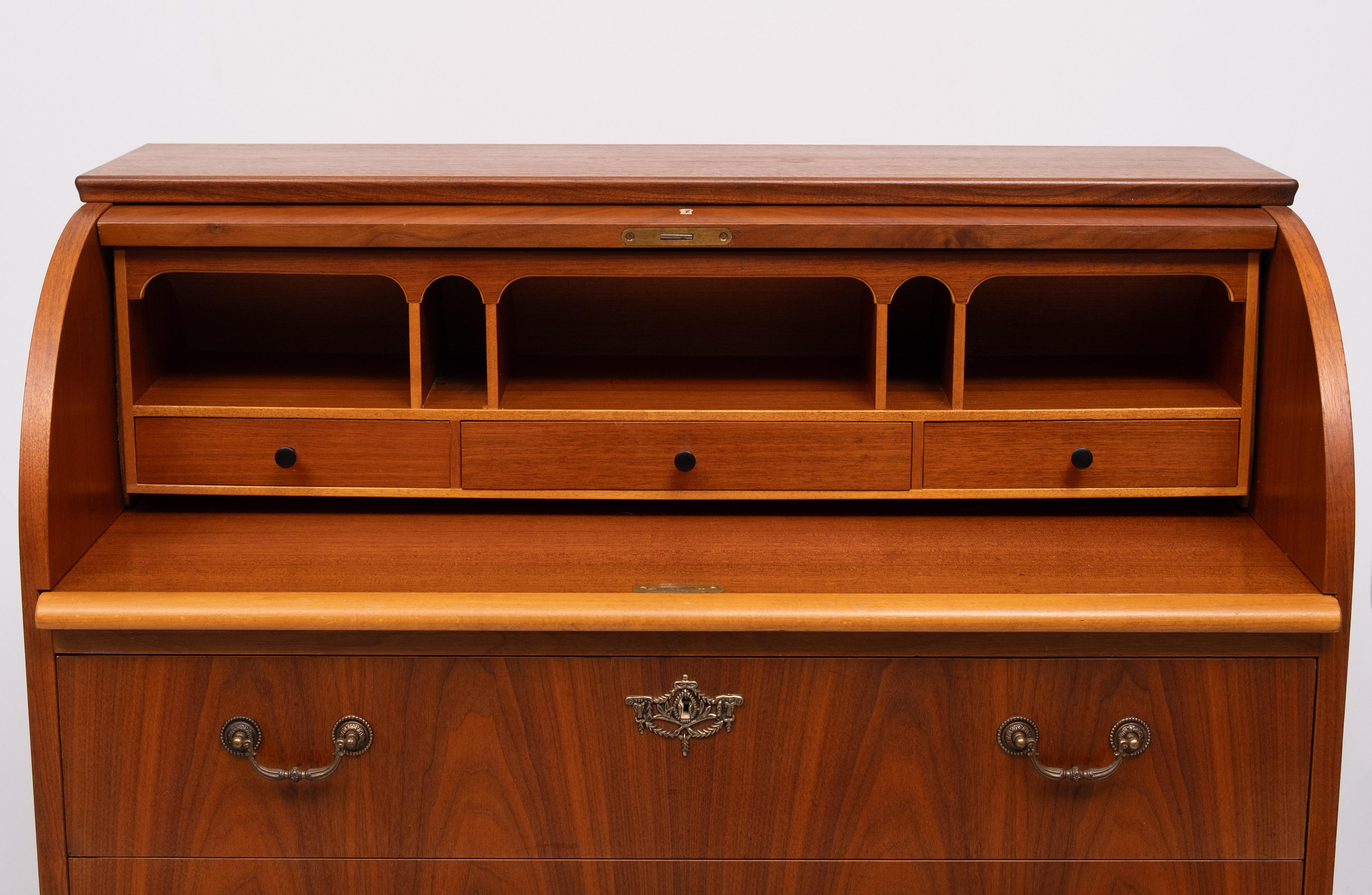 Secretaria vintage de teca Egon Ostergaard  1960 Suecia Moderno de mediados de siglo en venta