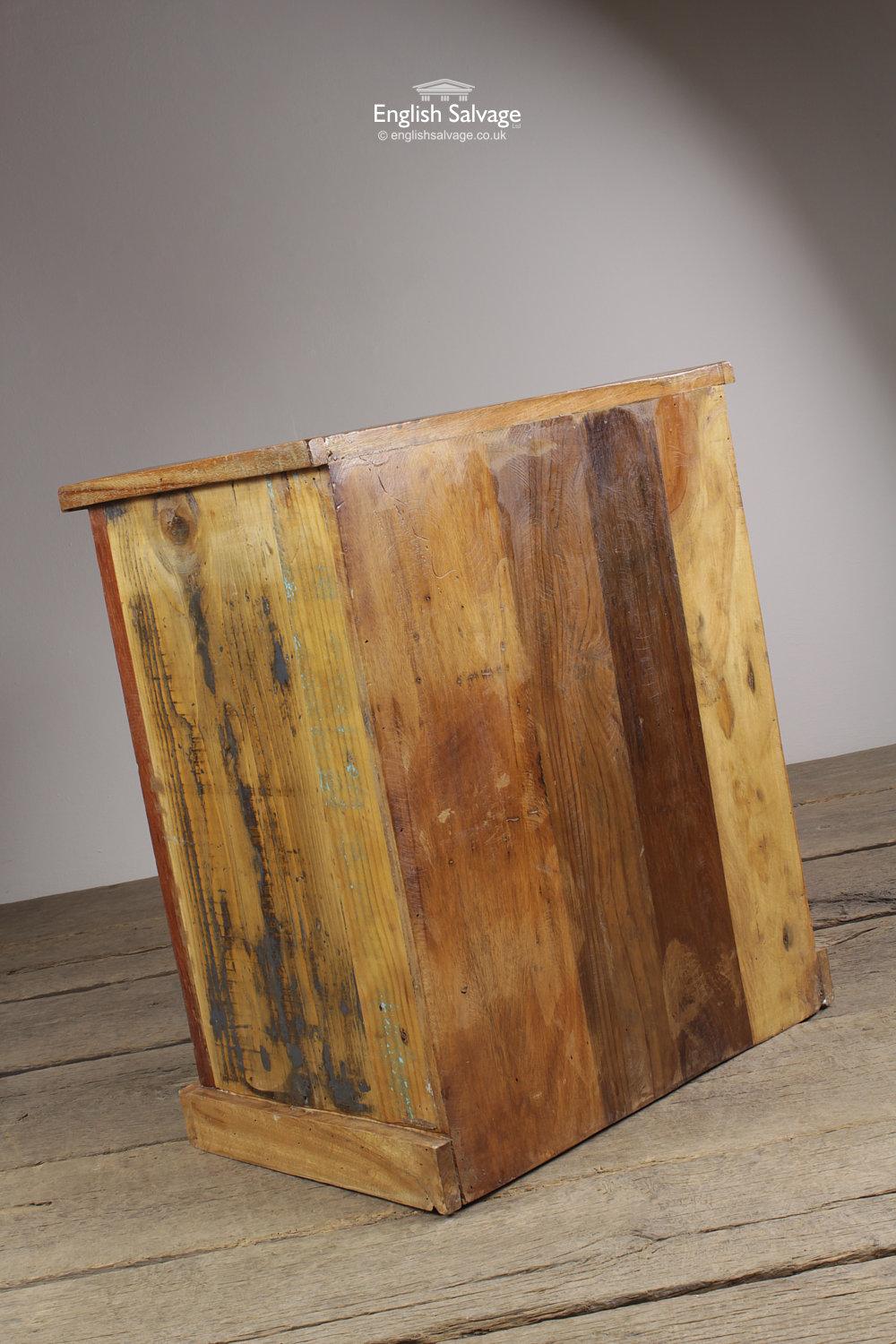 Vintage Teak Shutter-Fronted Bedside Cabinet, 20th Century For Sale 1