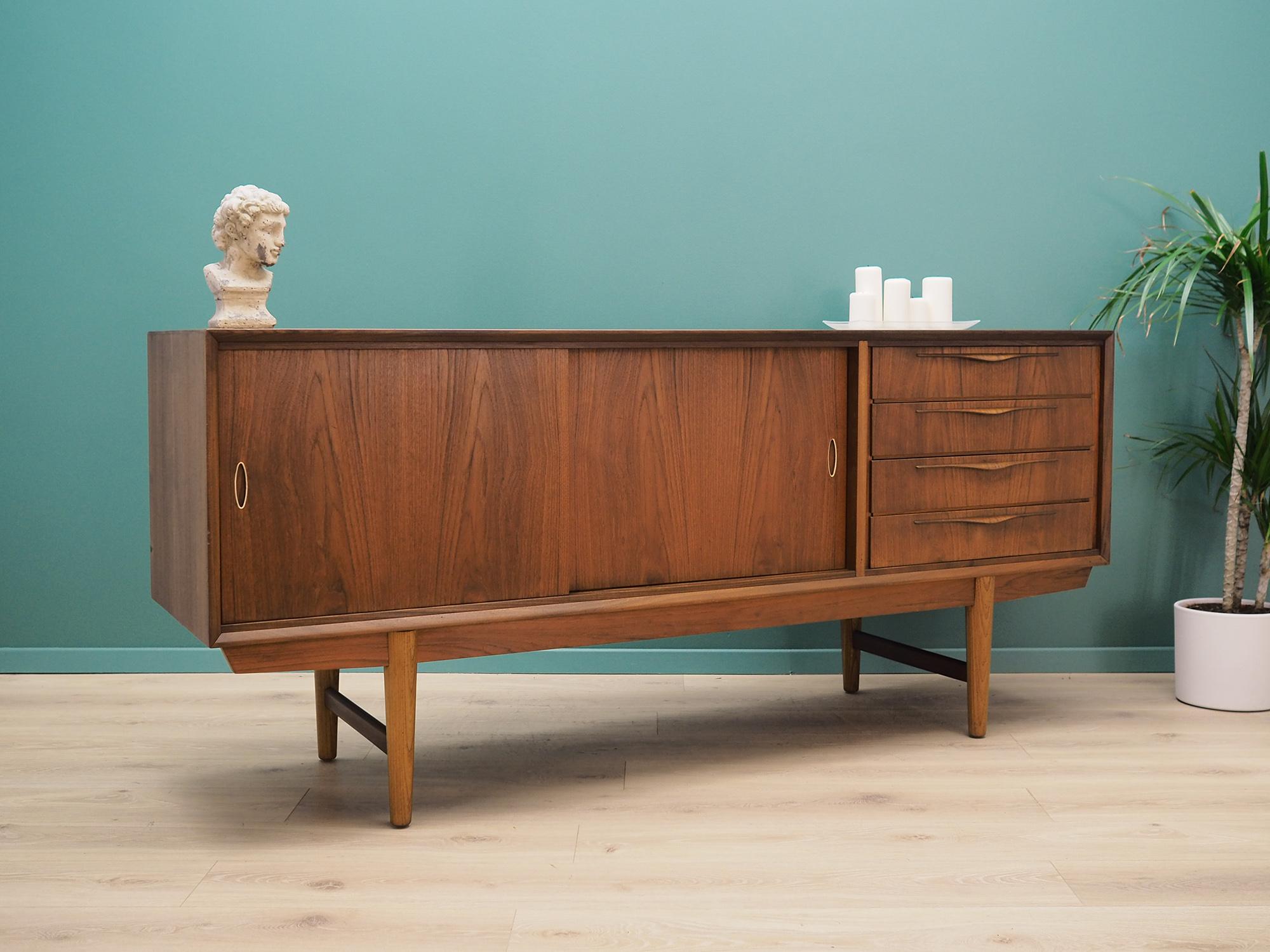 Danish Vintage Teak Sideboard, 1960-1970 For Sale