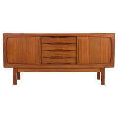 Vintage teak sideboard by Dyrlund, Denmark 1960s