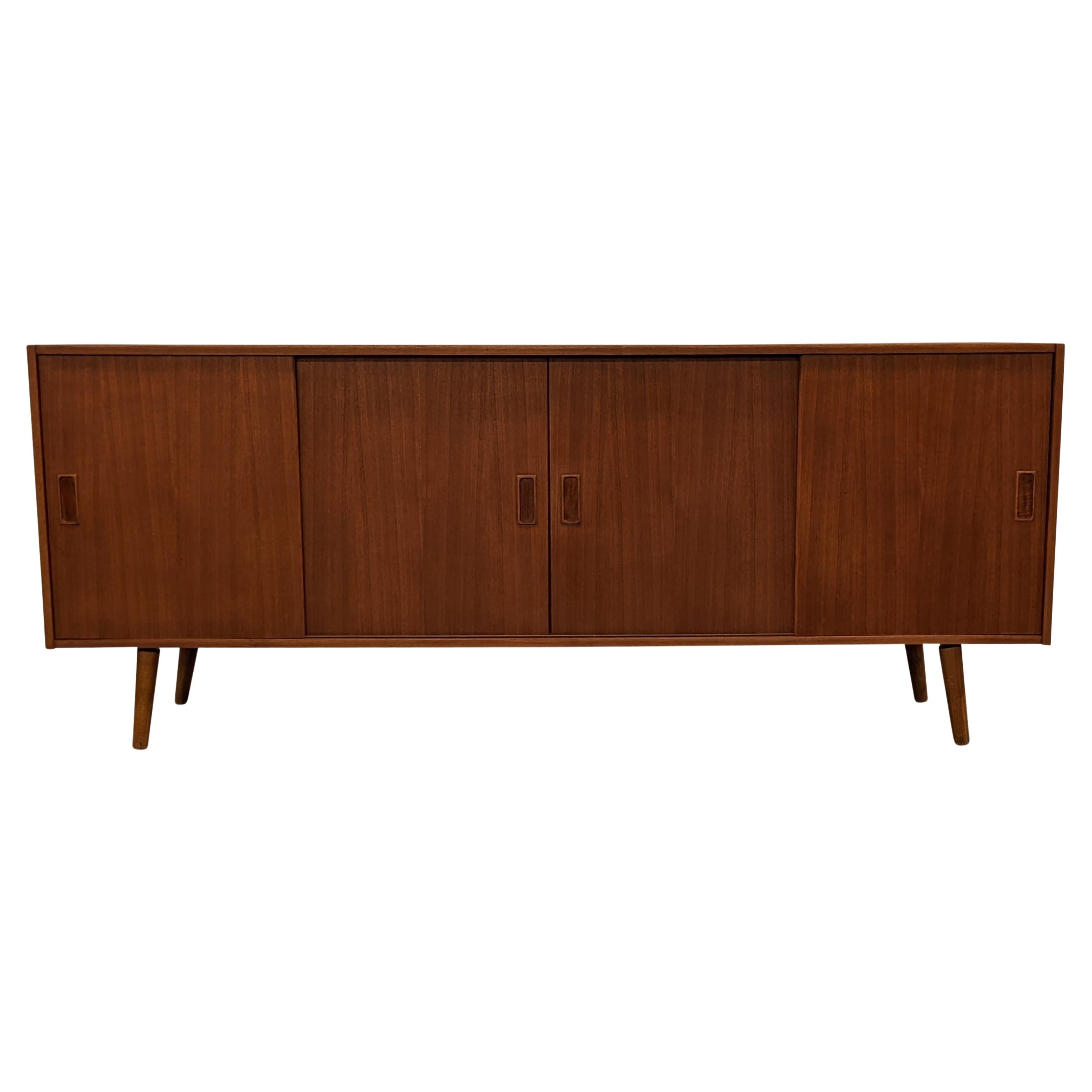 Vintage Teak Sideboard by Westergaard Mobelfabrik at 1stDibs