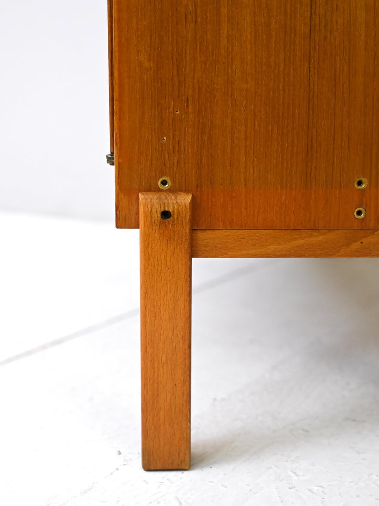 Vintage teak sideboard at 1stDibs
