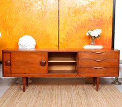 Vintage Teak Sideboard Credenza Retro MCM