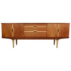 Vintage Teakholz Stonehill 'Kolonie' Anrichte:: 1960er Jahre