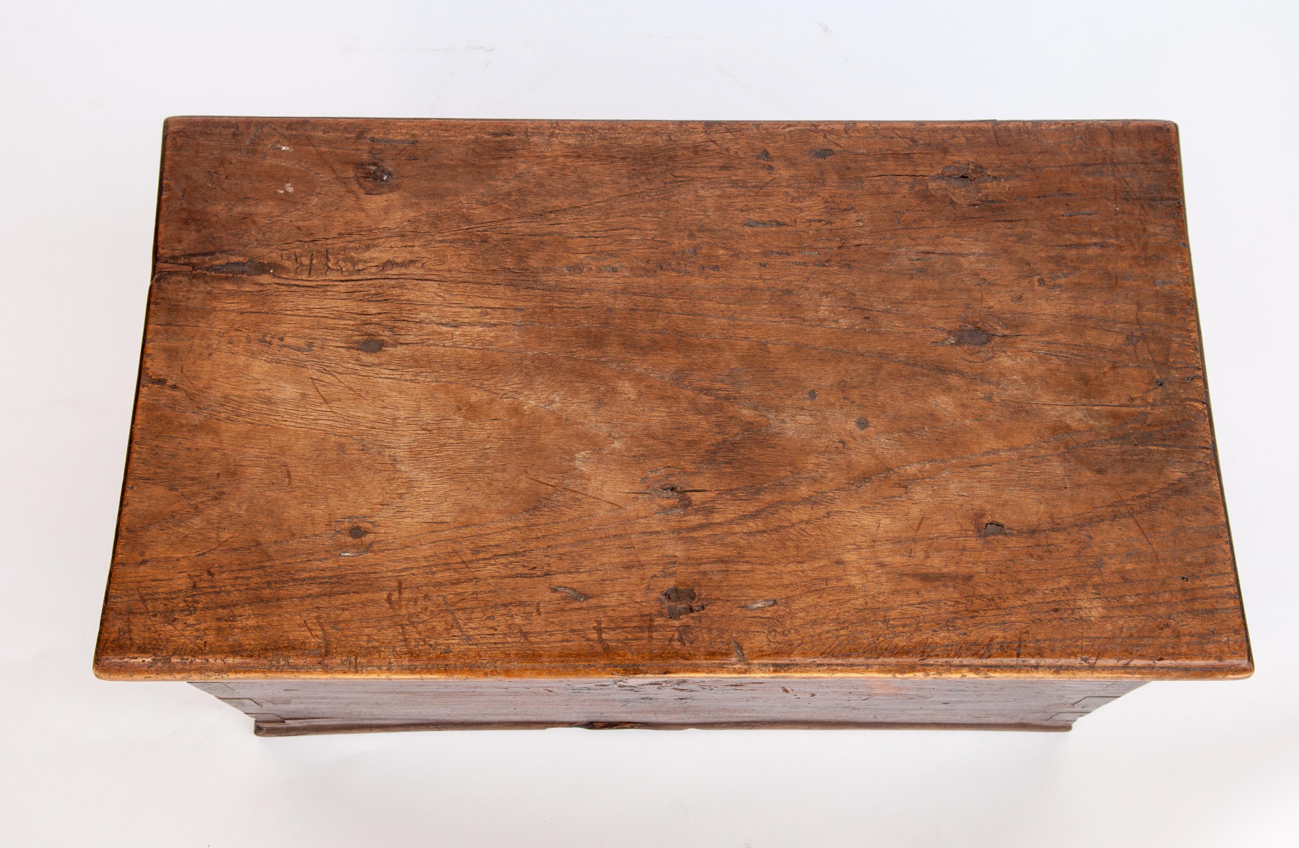 Vintage Teak Storage Chest from Java, Mid-20th Century 3