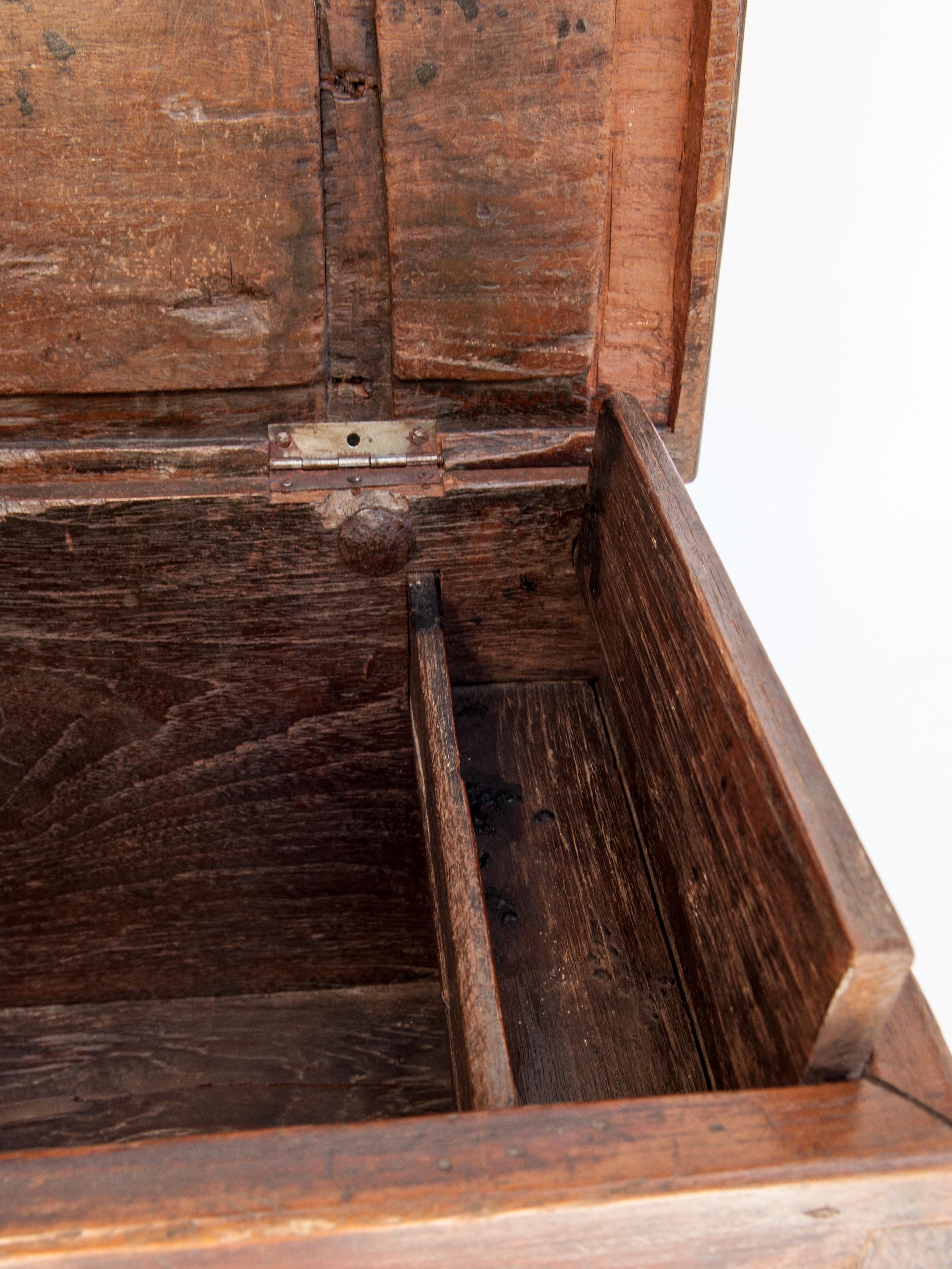 Vintage Teak Storage Chest from Java, Mid-20th Century 11
