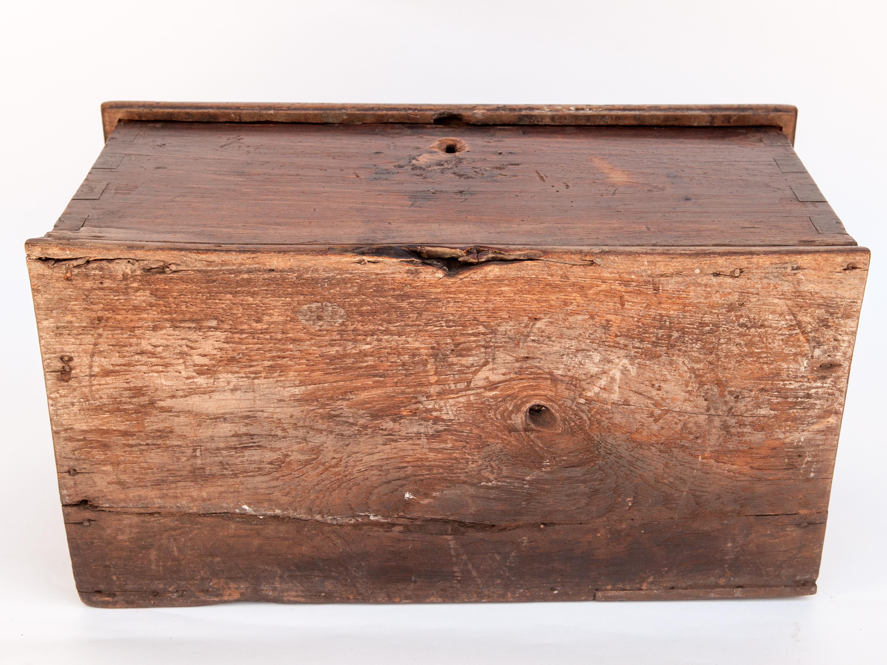 Vintage Teak Storage Chest from Java, Mid-20th Century 13