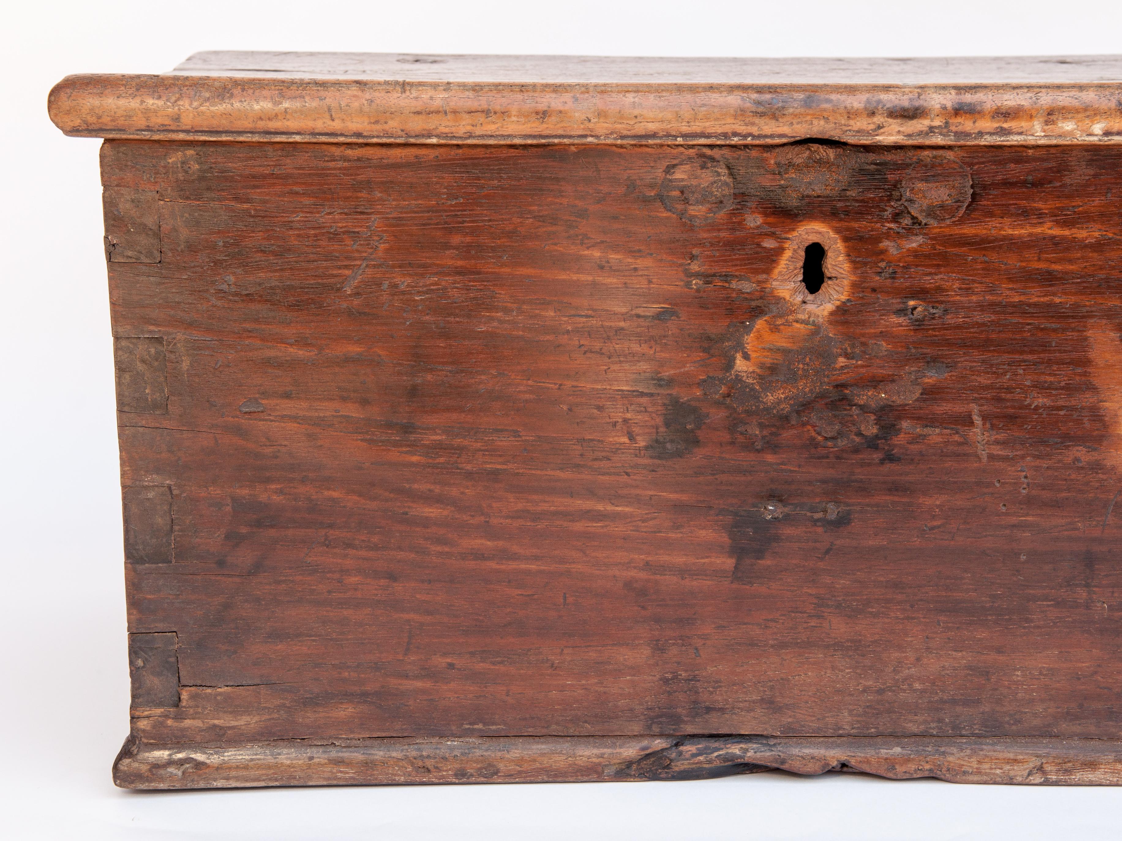 Javanese Vintage Teak Storage Chest from Java, Mid-20th Century