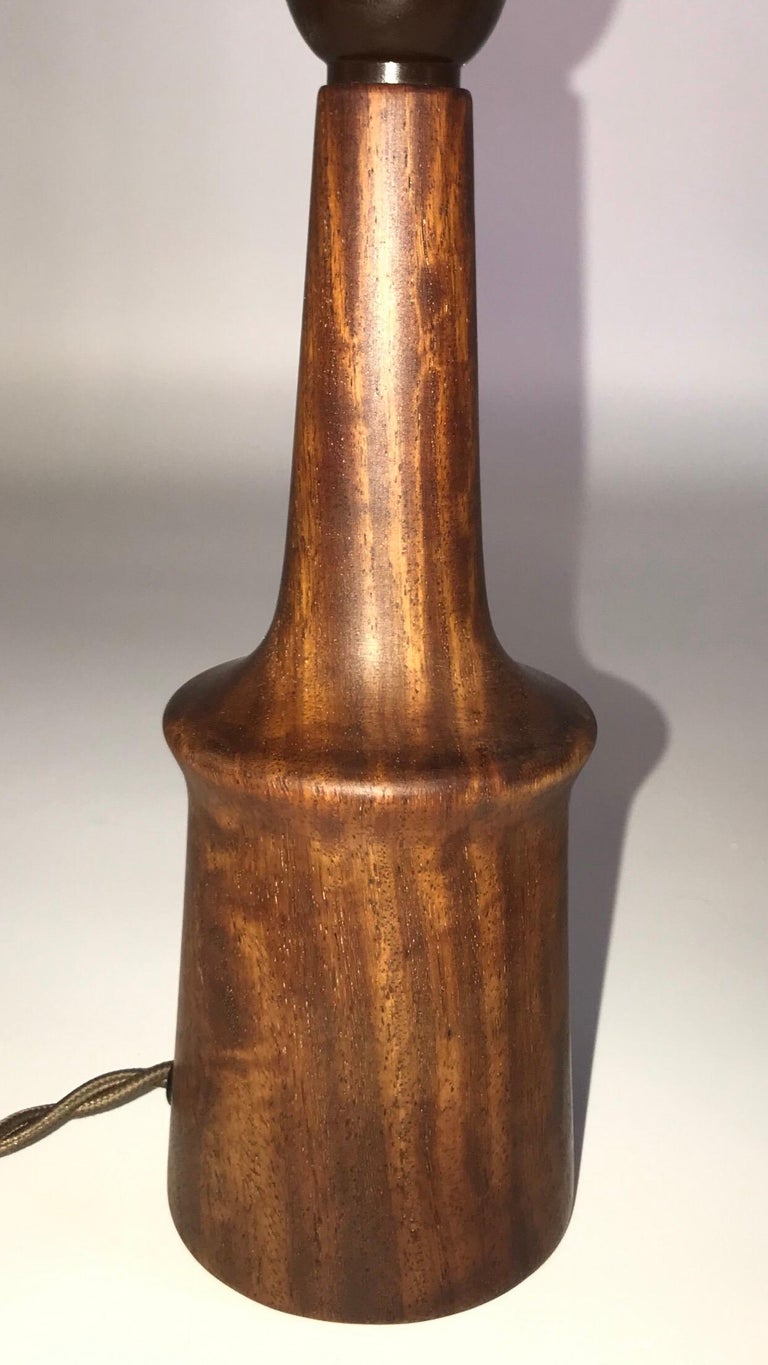 Vintage Teak Table Lamp from the 1950s at 1stDibs