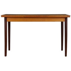 Vintage Teak Table Scandinavian Design Classic Brown, 1970s
