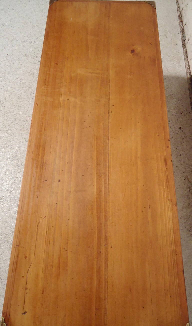 Vintage Teak Tool Box For Sale at 1stDibs