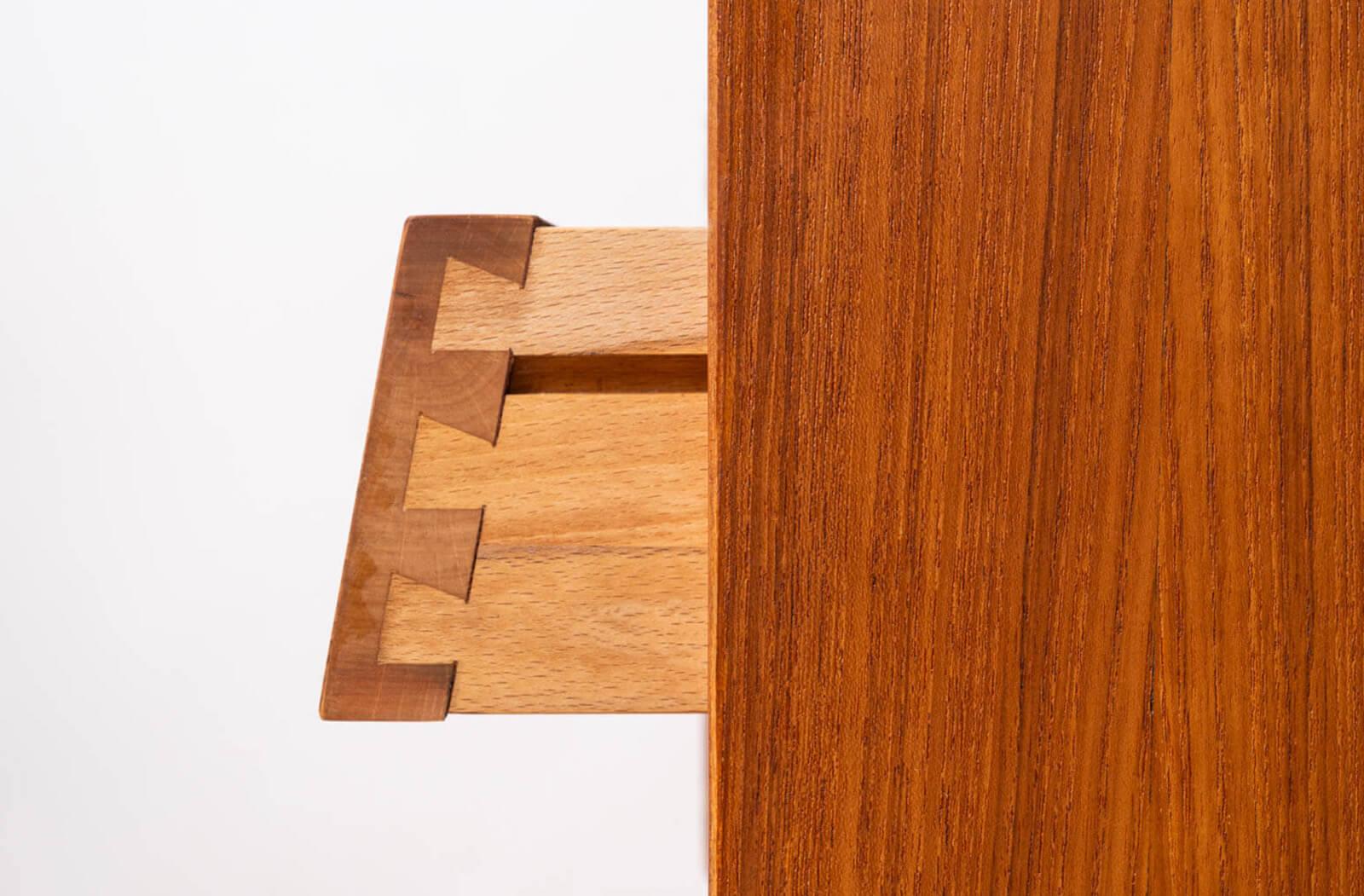 Vintage Teakwood Sideboard by Nils Jonsson for Hugo Troeds, Scandinavian Modern 4