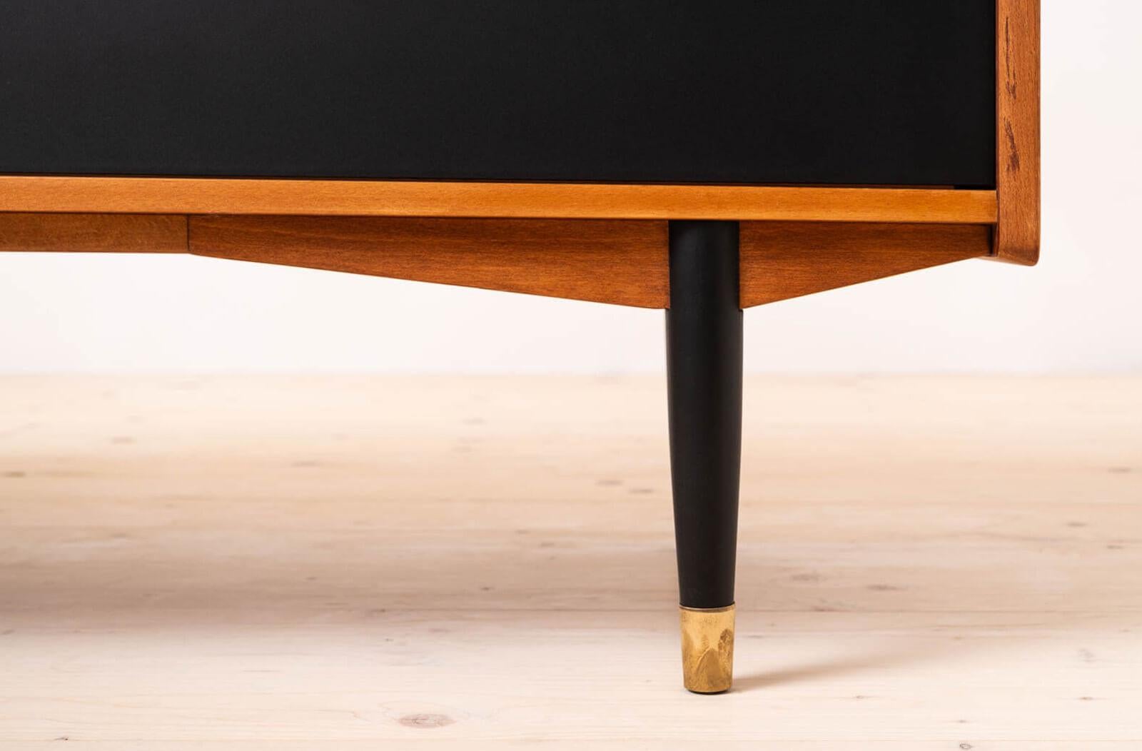Vintage Teakwood Sideboard by Nils Jonsson for Hugo Troeds, Scandinavian Modern 5