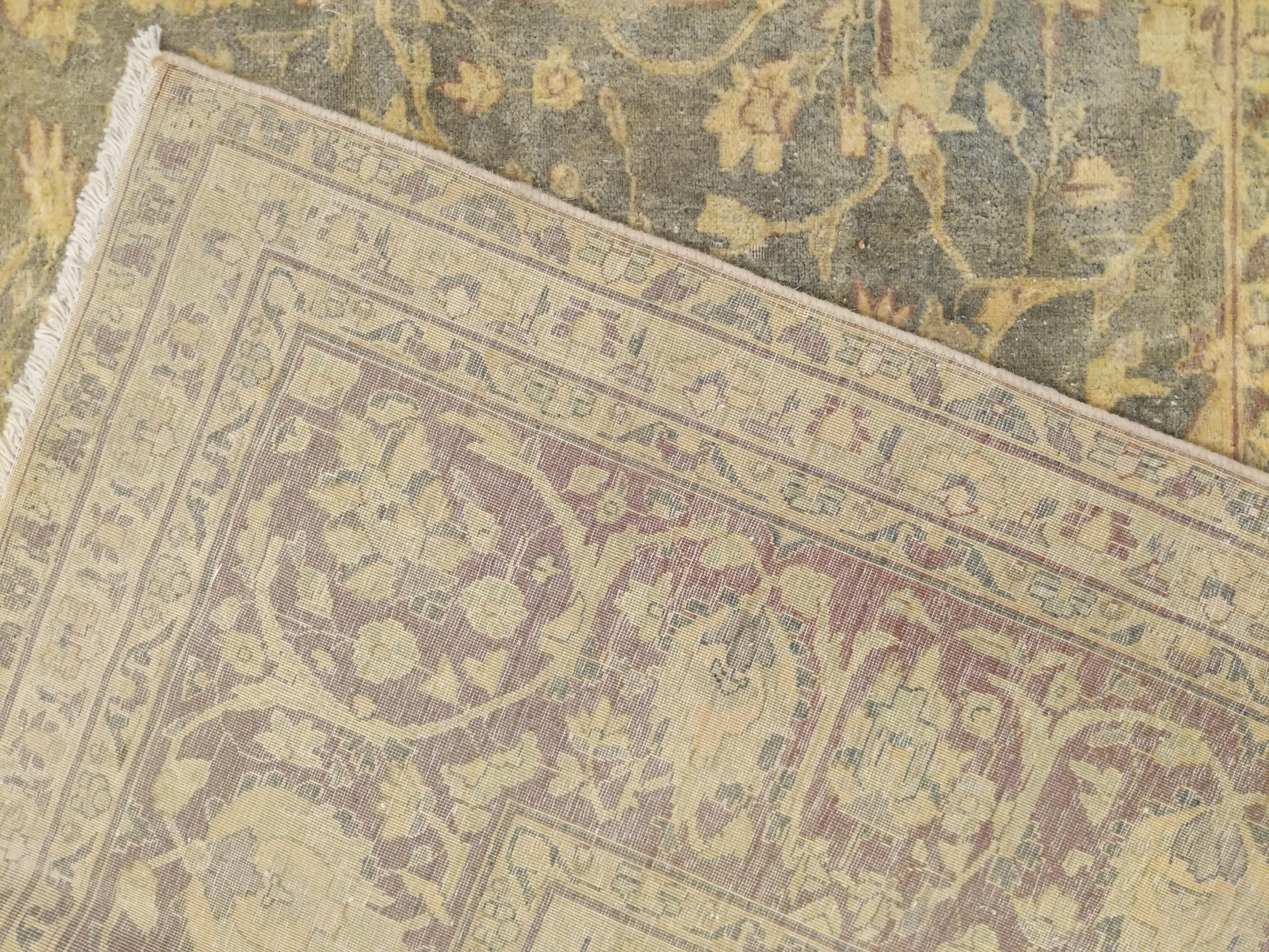 Tapis Sivas vintage de taille standard, couleur sarcelle en vente 1