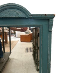 Vintage Teal Green Mirror