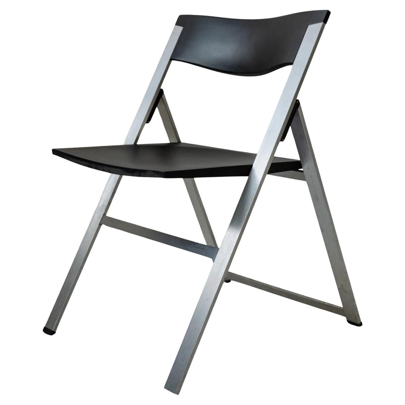 Sedia Foldes Tecno d'epoca P08, Design/One Justus, anni '90