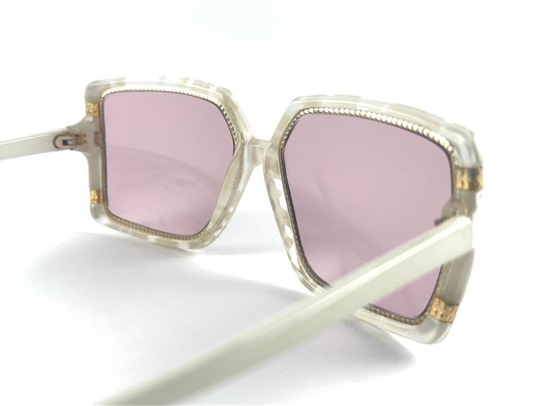 Vintage Sunglasses- TED LAPIDUS Jade Tortoise  TL 07 0005 MINT