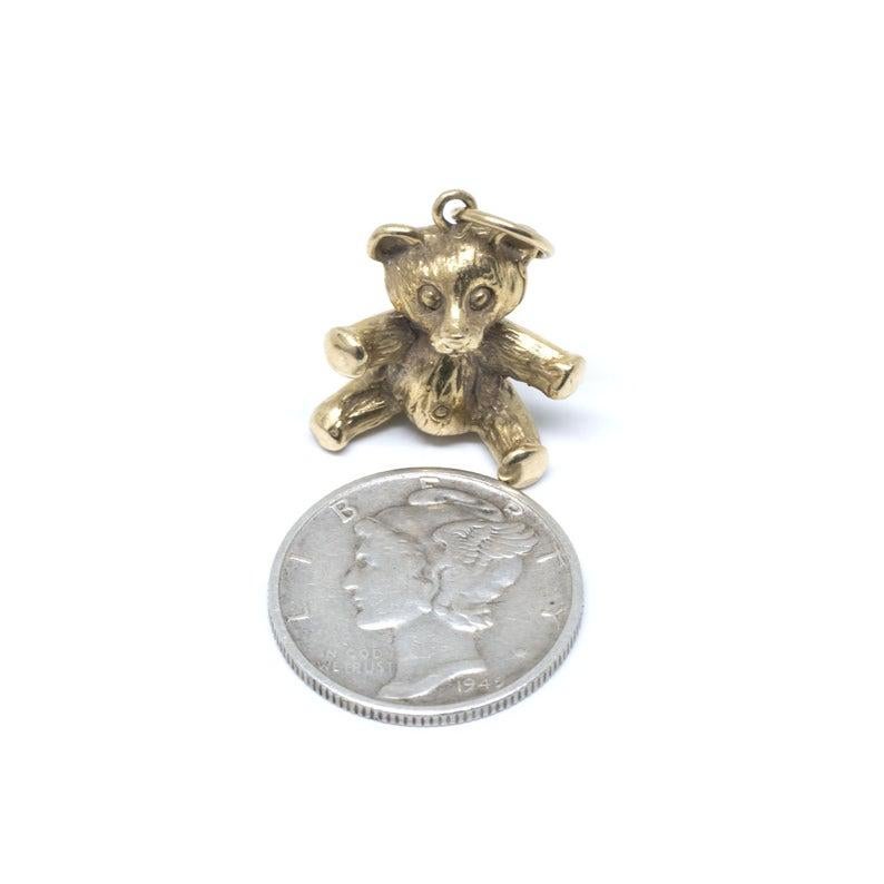 This adorable teddy bear charm will bring warmth to anyone. 

Charm details:
Metal: 14 Karat Yellow Gold
Weight: 6.3 grams

Payment & Refund Details:
*More Pictures Available on Request*

Payment via Visa/Mastercard/Discover/AmericanExpress, check,