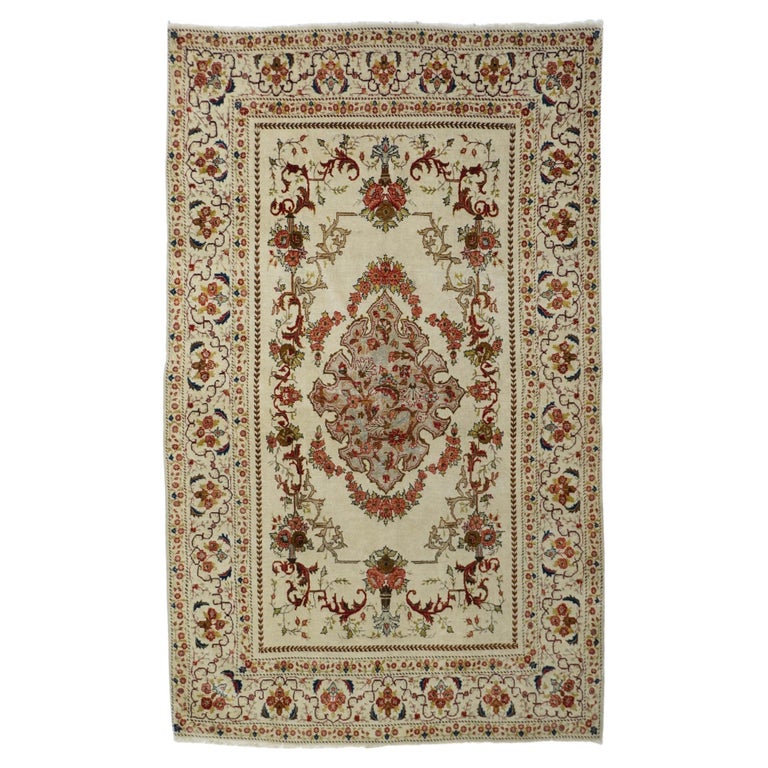 Tehrani Rugs Vintage Tehran Rug For Sale at 1stDibs