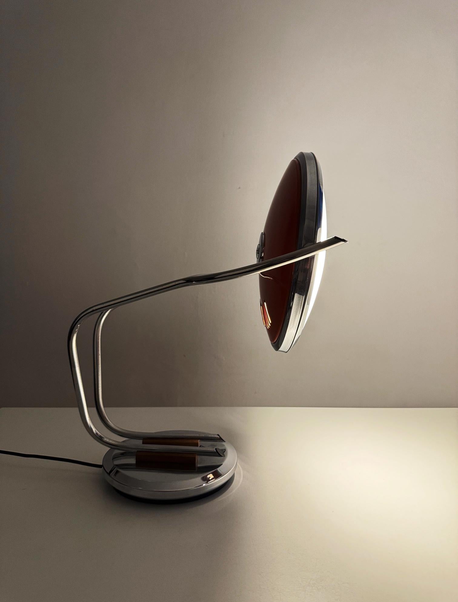 Vintage Teio Schreibtischlampe - Argentinisches A Space Age Design (1970er) im Angebot 8